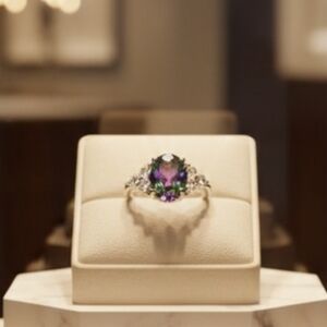Mystic Topaz Ring Size 8